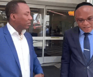 “Tinubu Govt. Conspiring With Justice Omotosho To Sentence Nnamdi Kanu To Death Or Life Imprisonment” – Omoyele Sowore