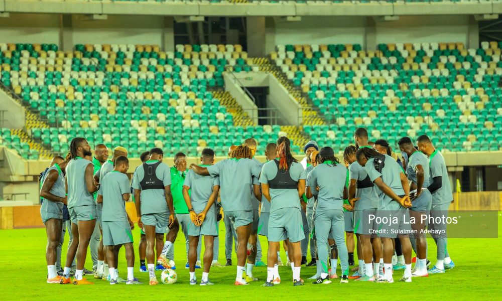 Super Eagles Reveal Starting XI For World Cup Playoff Showdown With DR Congo