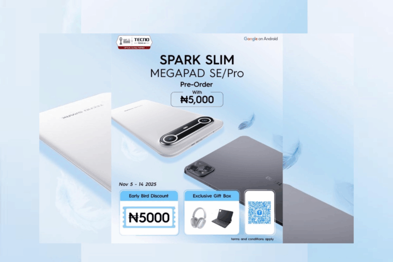 TECNO Begins 5-Day Countdown to MEGAPAD & SPARK Slim Launch