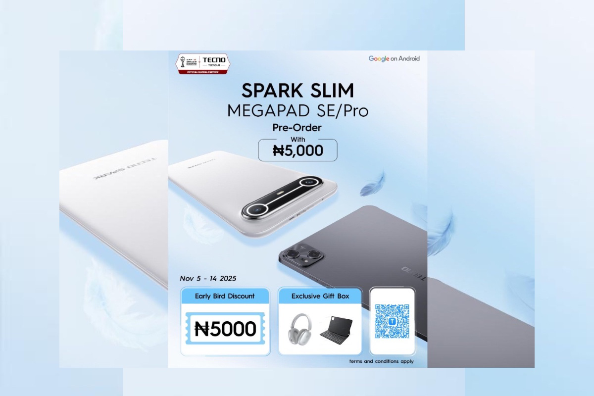TECNO Begins 5-Day Countdown to MEGAPAD & SPARK Slim Launch