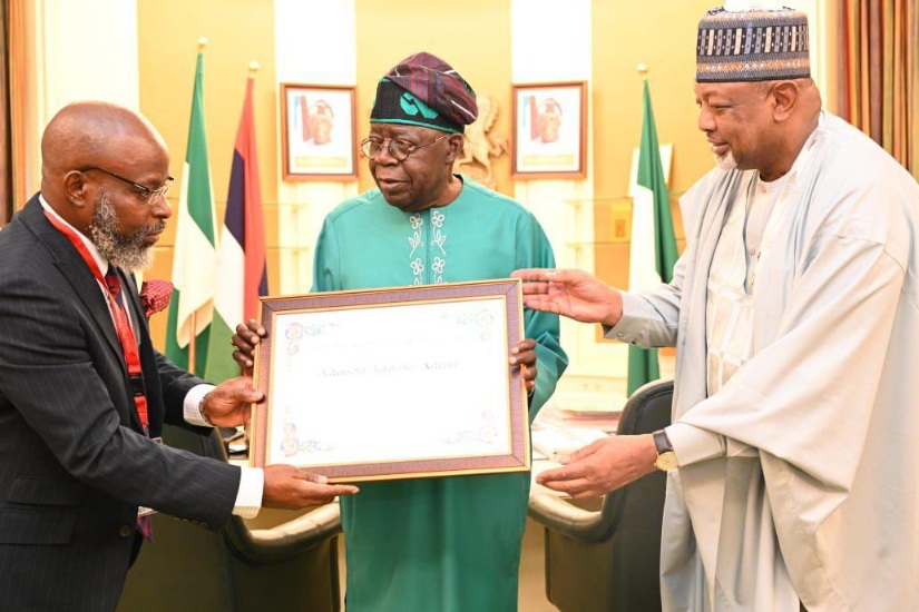 Tinubu hails Nigerian scholar, Adenle for winning global Food and Peace Award