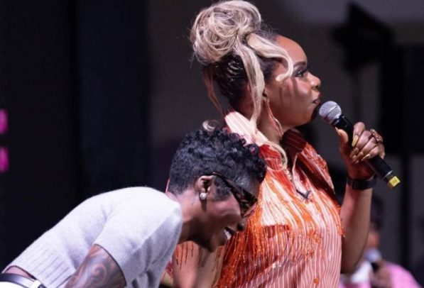 Afrobeats Icons Tiwa Savage, Yemi Alade Reconcile At EWA 2025