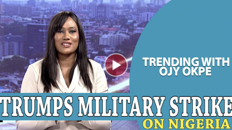 Trump Plans Military Strikes + Tinubu Says Nigeria Will Defeat Terror + Soyinka Slams Trump – Trending With Ojy Okpe – Arise News