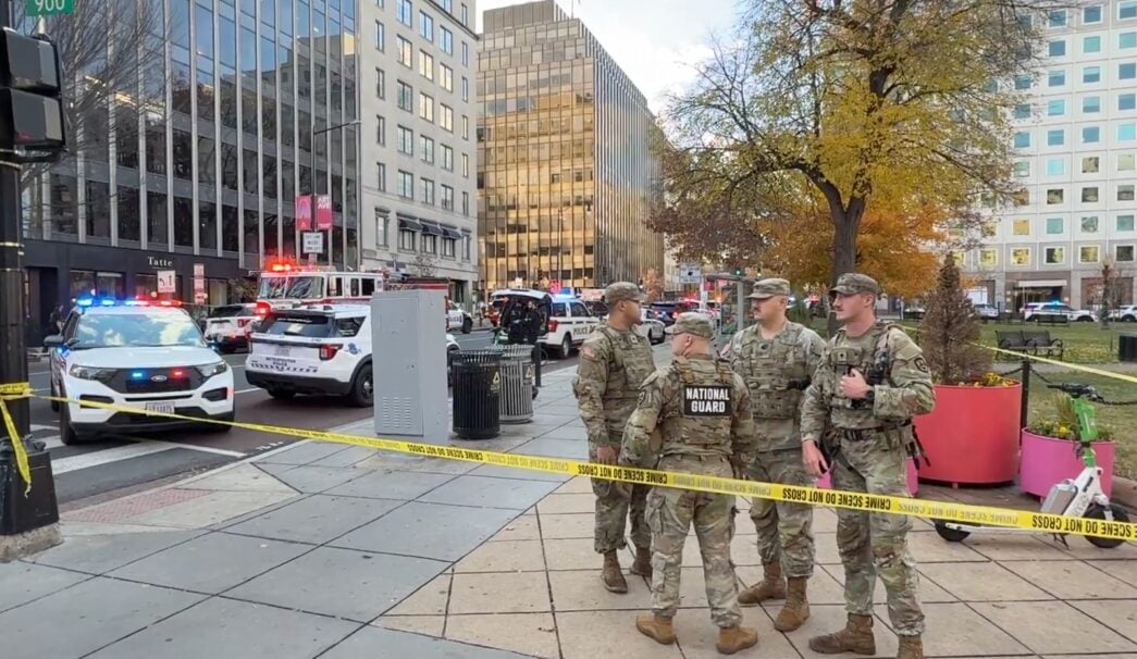 BREAKING: White House locked down following shooting of two National Guard members