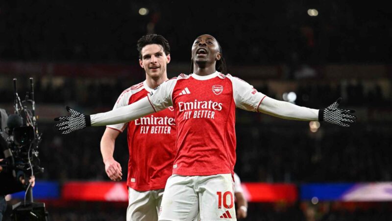 EPL: Eze bags hat-trick as Arsenal crush Tottenham to go 6 points clear