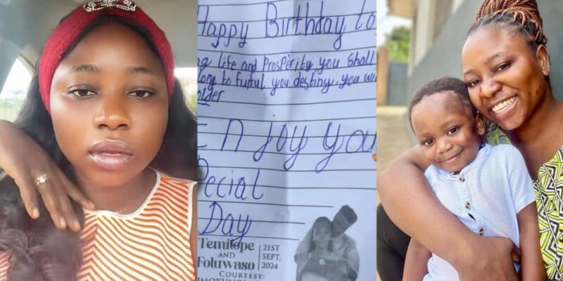 “Who is John?” – Nigerian mom discovers mysterious letter in 2-year-old’s school bag