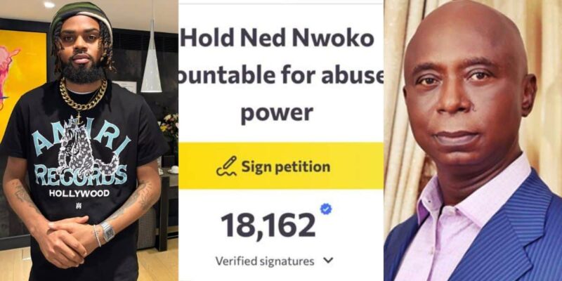 Tension rises as 18,000 people sign Regina Daniels brother’s petition against Ned Nwoko