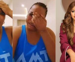 Gina is trying to harm herself, she’s not opening the door