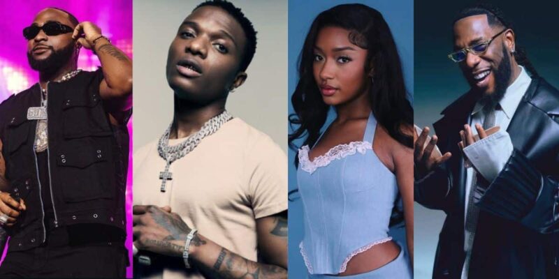 Davido, Wizkid, Burna Boy, Ayra Starr, Omah Lay make 2026 Grammy nominees