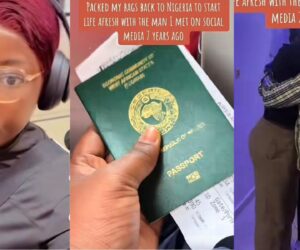 Uk-based lady dumps life abroad, relocate to Nigeria for a man she met online 7 years ago