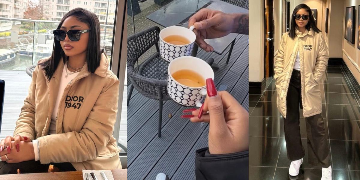 “I’m on my lane” – Regina Daniels flaunts new life in London, shares happy moments