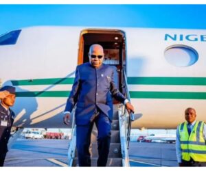 Shettima arrives South Africa for G20 summit