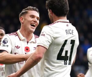 Arsenal extend Premier League lead with 2-0 win over Burnley