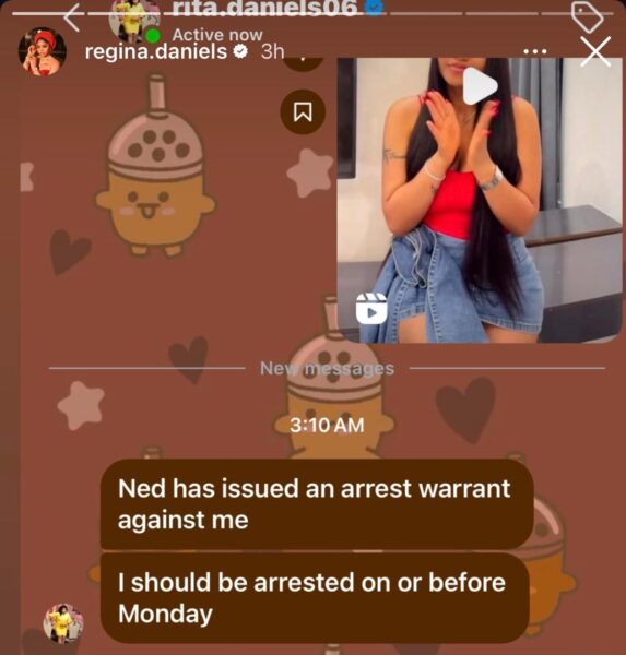 Ned has issued an arrest warrant against me- Regina Daniel’s mum, Rita, claims