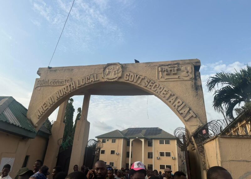 Peaceful atmosphere, heavy security presence in Anambra as INEC distributes election materials