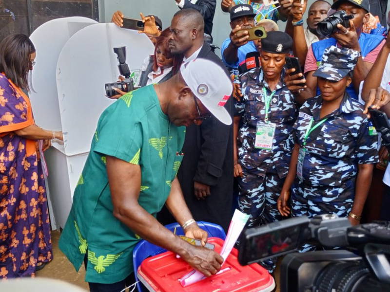 #AnambraElection2025: Soludo confident of landslide victory