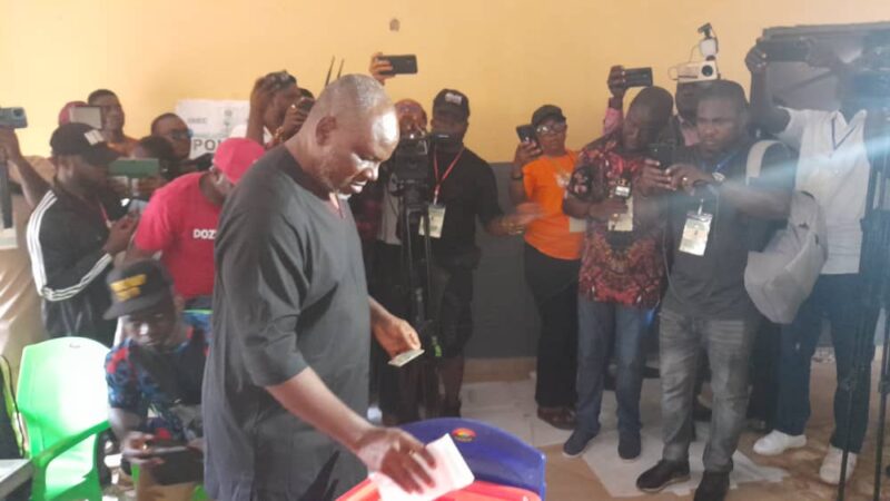 APC’s Ukachukwu votes, alleges vote buying