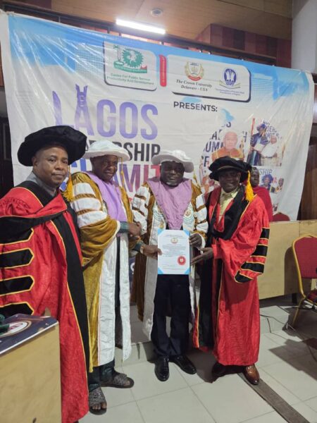 VC CUICI, USA Congratulates Owolabi Abass On Successful Convocation Ceremony