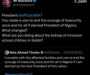 Mr. Macaroni blasts government over rising insecurity, calls for Tinubu’s resignation