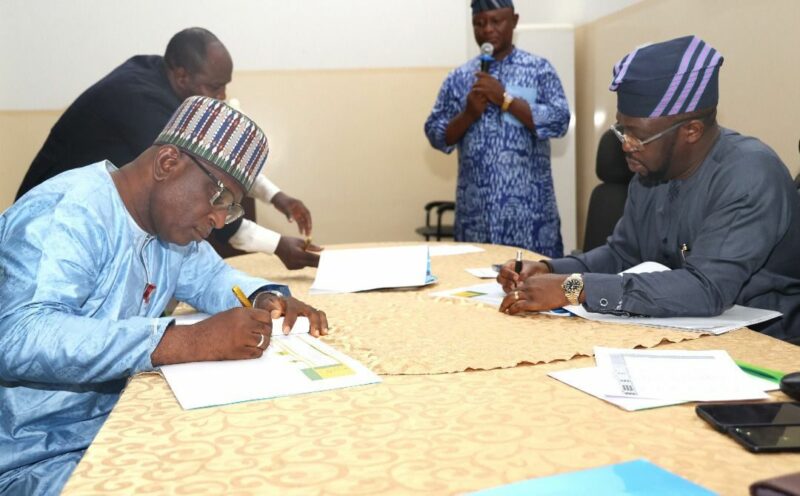 State House Perm Sec Signs Performance Contract, Warns Workers Against Laxity