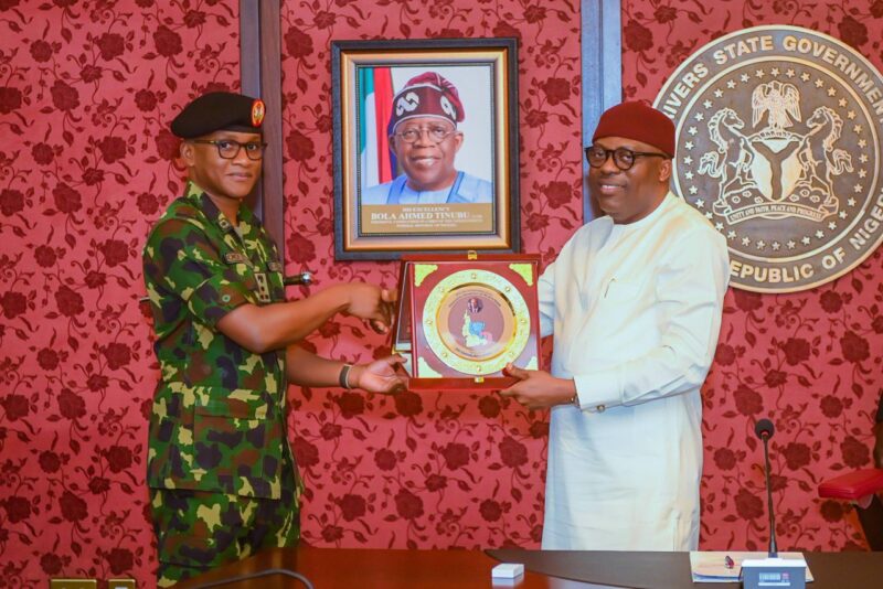 Fubara Reaffirms Support For Corps Members, Pledges Better Facilities At Rivers NYSC Camp