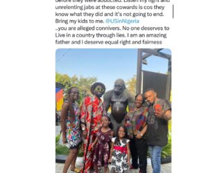 OAP Dotun calls out American Embassy in Nigeria for allowing his ex-wife relocate to the US with their children without his consent
