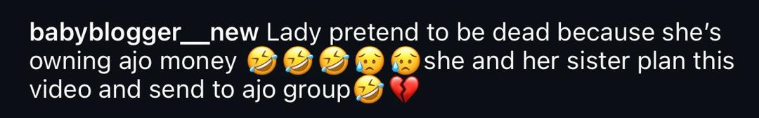 Drama as lady fakes her death to avoid paying debt, plans backfires