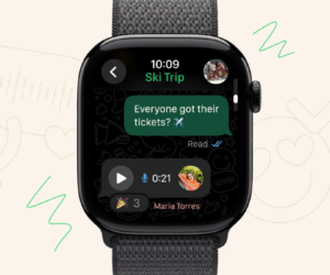 WhatsApp Launches Apple Watch App with Full Chat Access, Voice Messaging