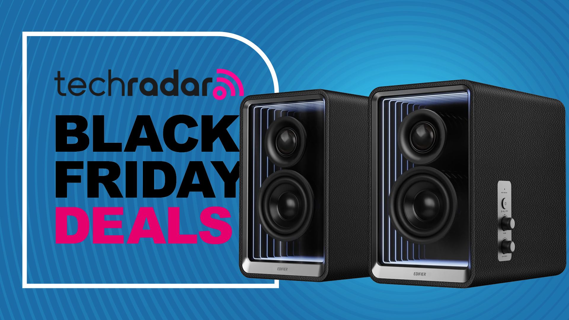 Black Friday just got groovy! Take a massive 30% off Edifier’s retro powered desktop speakers