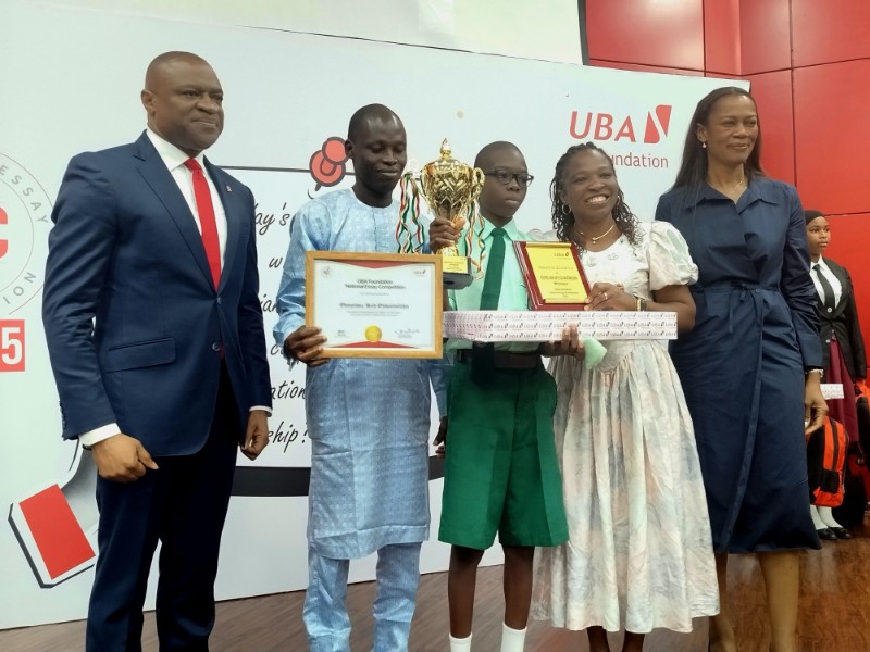 13-Year-Old Lagos Student Becomes Youngest Winner Of UBA Foundation National Essay Competition – Arise News