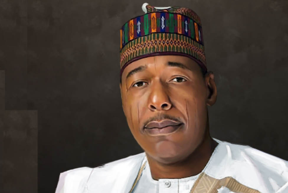 Zulum, Shehu of Borno, in Mubi for Indimi’s 17th honorary degree investiture 