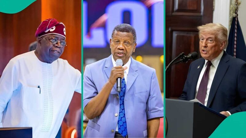 Pastor Adeboye Finally Speaks, Sends Urgent Message to Tinubu Over Trump’s Threat to Nigeria