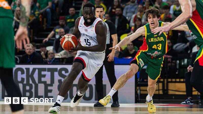 Fiba World Cup 2027 qualifiers: Great Britain stunned by Lithuania in opener