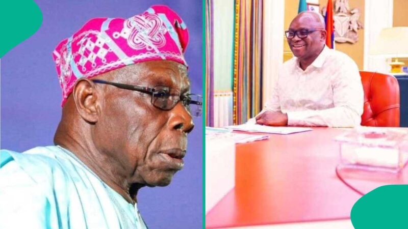 Breaking: Obasanjo Receives Controversial Thank You Message From Fayose