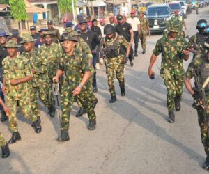Army leads joint route march to boost security collaboration in Taraba