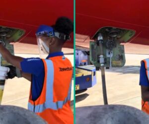 Airport Worker Shows What Happens When You Flush Plane Toilet: “I Thought So Too as a Kid”