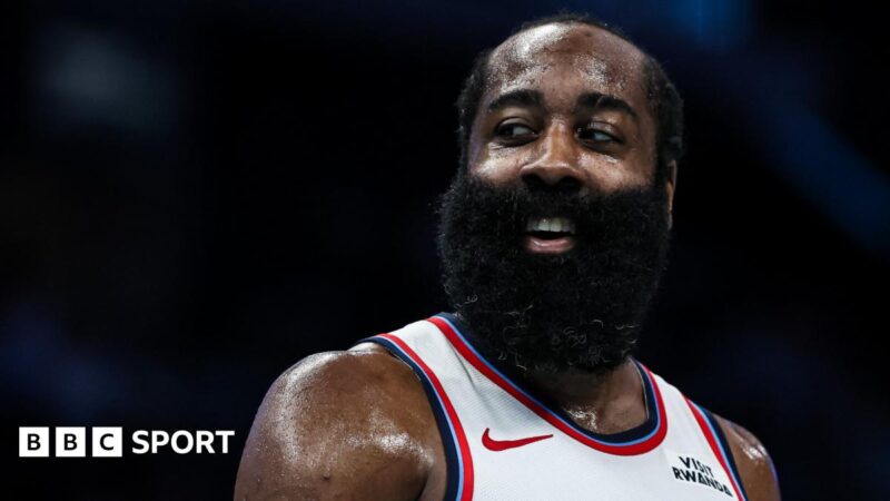 NBA: James Harden sets LA Clippers record with 55 points in win over Charlotte Hornets