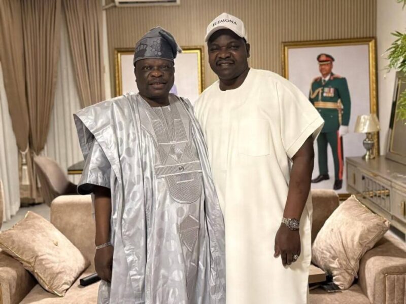 PICTORIAL: Offa Monarch Visits Tinubu’s ADC