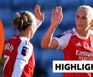 WSL Highlights: Leicester City 1-4 Arsenal