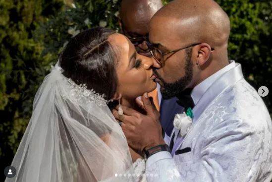 Banky W Celebrates 8th Wedding Anniversary With Adesua Etomi