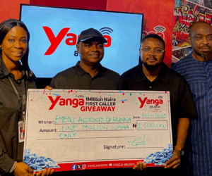 Yanga FM Makes Broadcasting History, Rewards First Caller with ₦1 Million