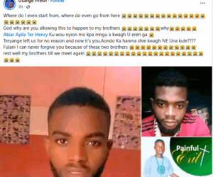 Suspected herders k!ll three farmers and traveler in Benue