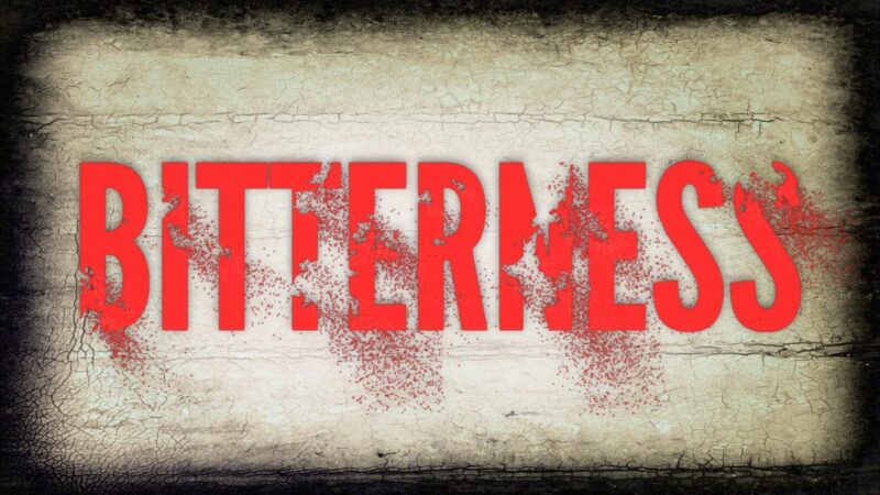 Bitterness: A Strain On Your Health