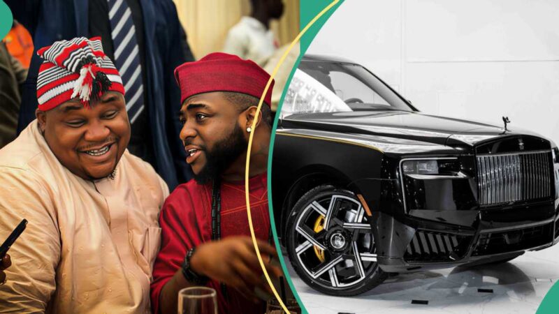 Chiefpriest Celebrates Davido’s New Rolls-Royce Worth ₦1bn Amid His Grammy Nomination