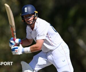 The Ashes: Ollie Pope makes warm-up century but Joe Root and Harry Brook miss out