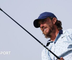 Abu Dhabi Championship: Tommy Fleetwood trails leader Aaron Rai by one shot after 54 holes