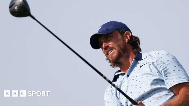 Abu Dhabi Championship: Tommy Fleetwood trails leader Aaron Rai by one shot after 54 holes