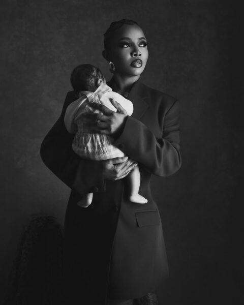 Toke Makinwa gushes about being a mum as she turns a year older today