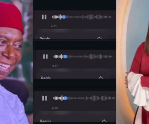 Alleged audio of Ned Nwoko admitting to slapping Regina Daniels whenever she ‘offends’ him trends online