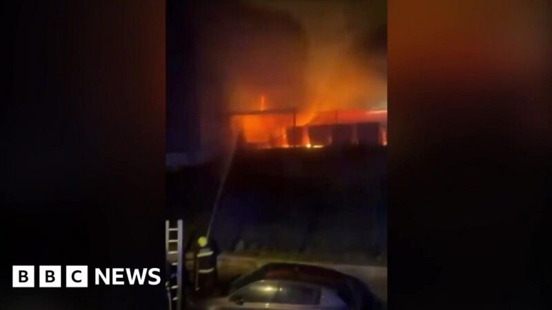 Exeter City Football Club investigation after fire at stadium